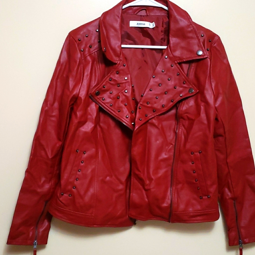 Leather jacket